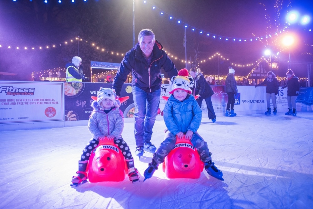 Get your skates on as the ice rink is back for Christmas...